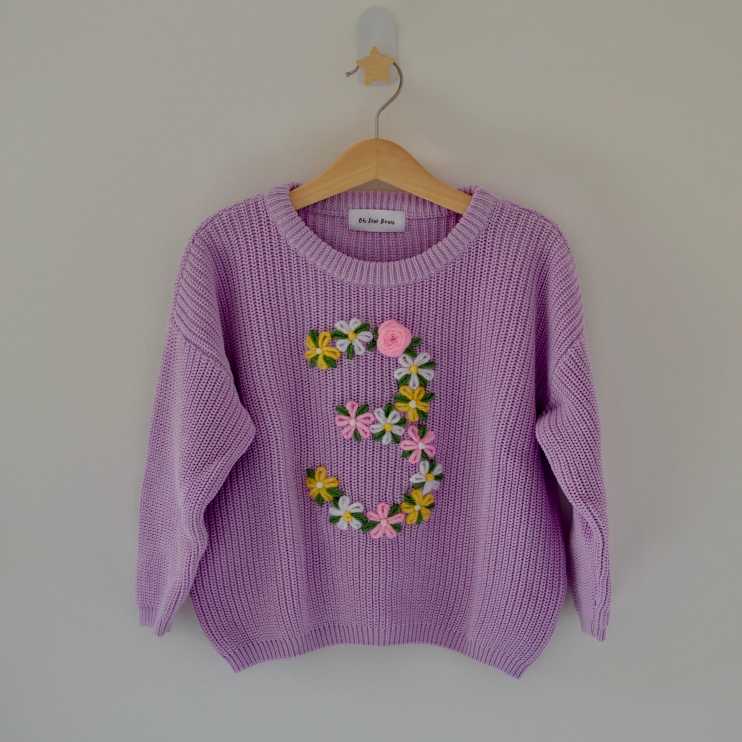 Floral Initial/Number Kit