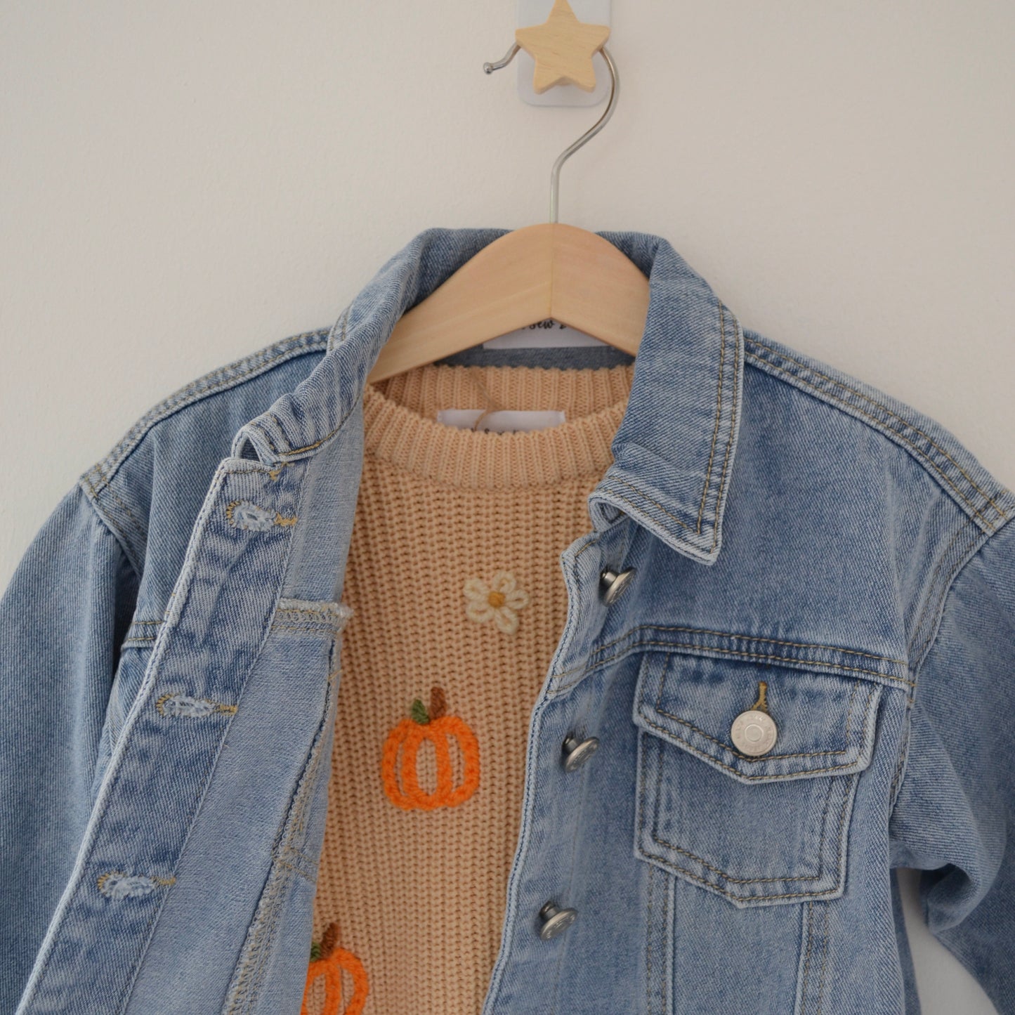 Hand Embroidered Denim Jacket