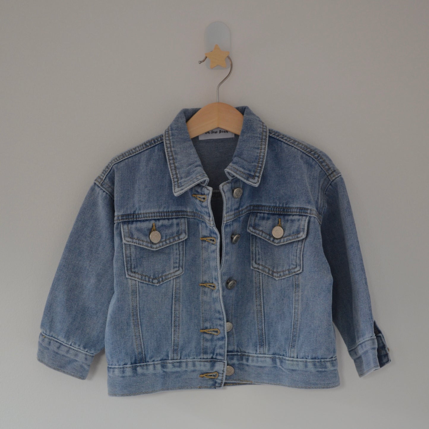 Hand Embroidered Denim Jacket