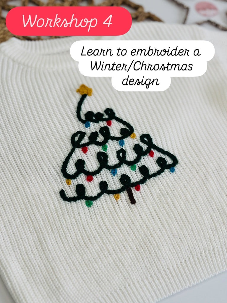 Learn How to Embroider Workshops