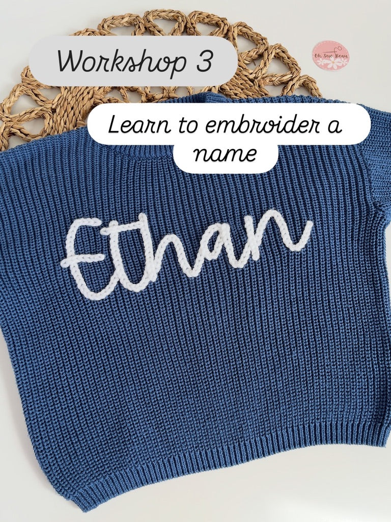 Learn How to Embroider Workshops