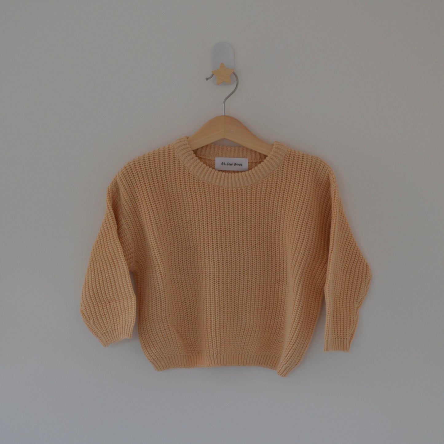 Oversized Jumper Hand Embroidered with Autumn Design