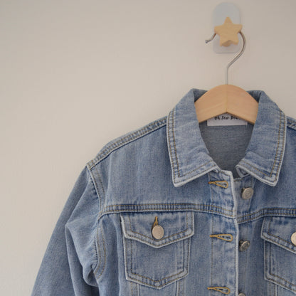 Kids Oversized Denim Jacket