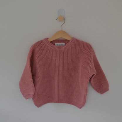 Oversized Jumper Hand Embroidered with Name & Customisation
