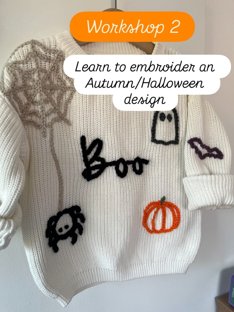 Learn How to Embroider Workshops