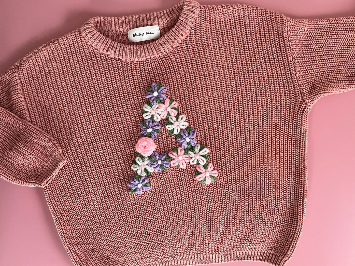 Hand Embroidery Workshop ~ Floral Letter or Number - 09/05/2026