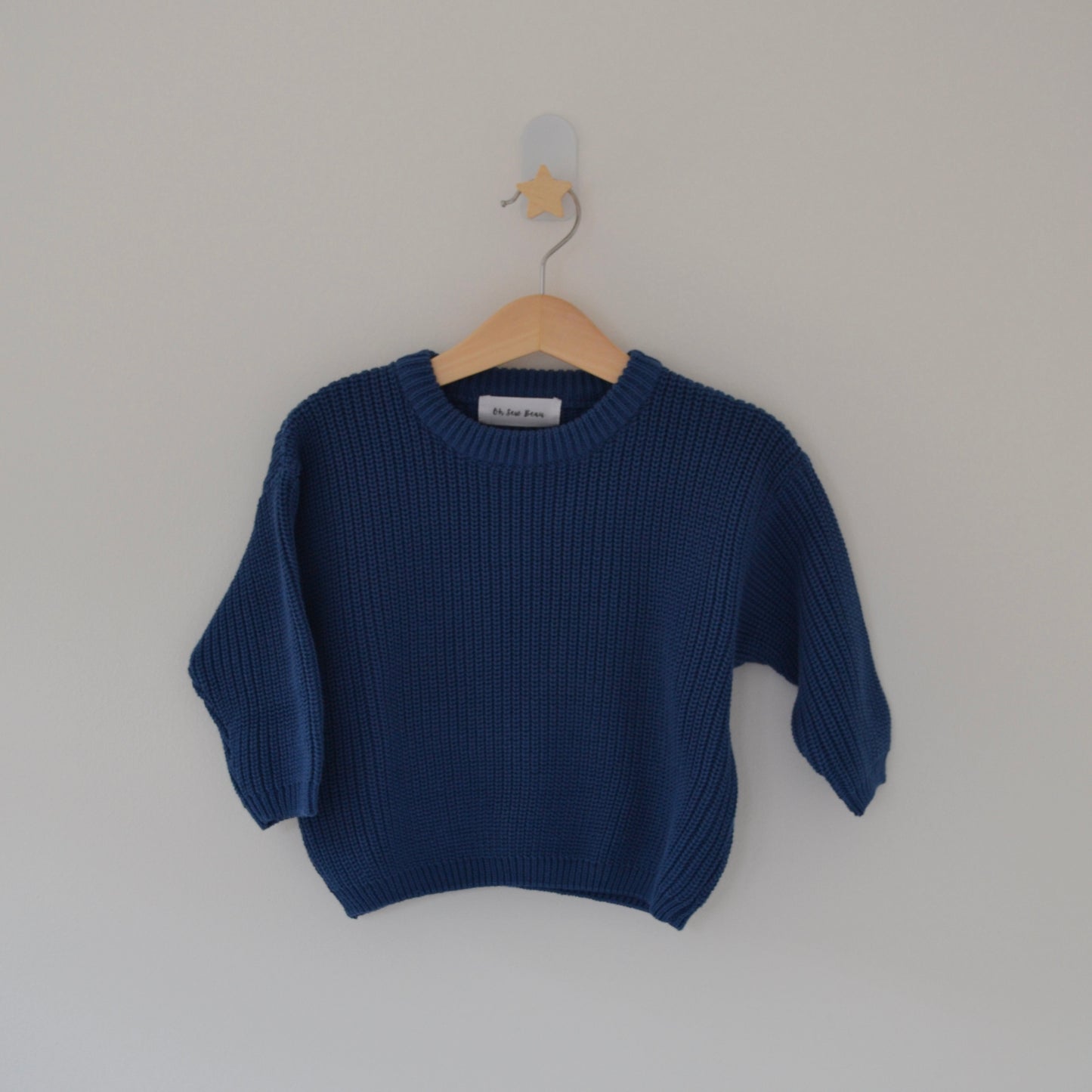 Oversized Jumper Hand Embroidered with Name